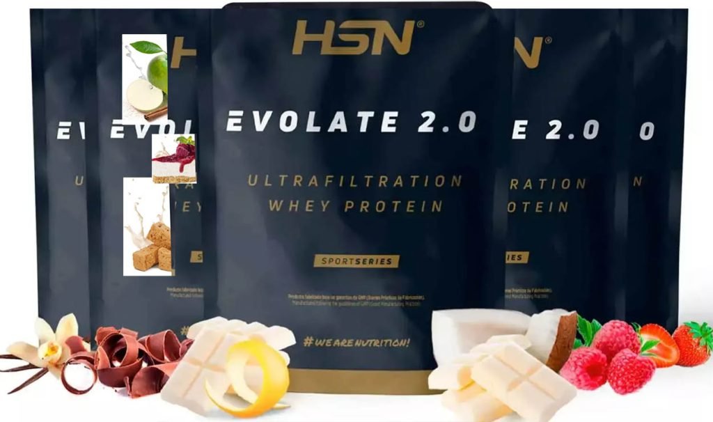 hsn evolate 20 gran gama de sabores y mejor calidad del mercado comprobado en laboratorio